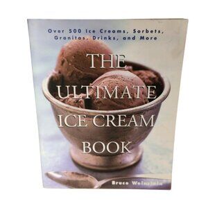EUC The Ultimate Ice Cream Book Cookbook